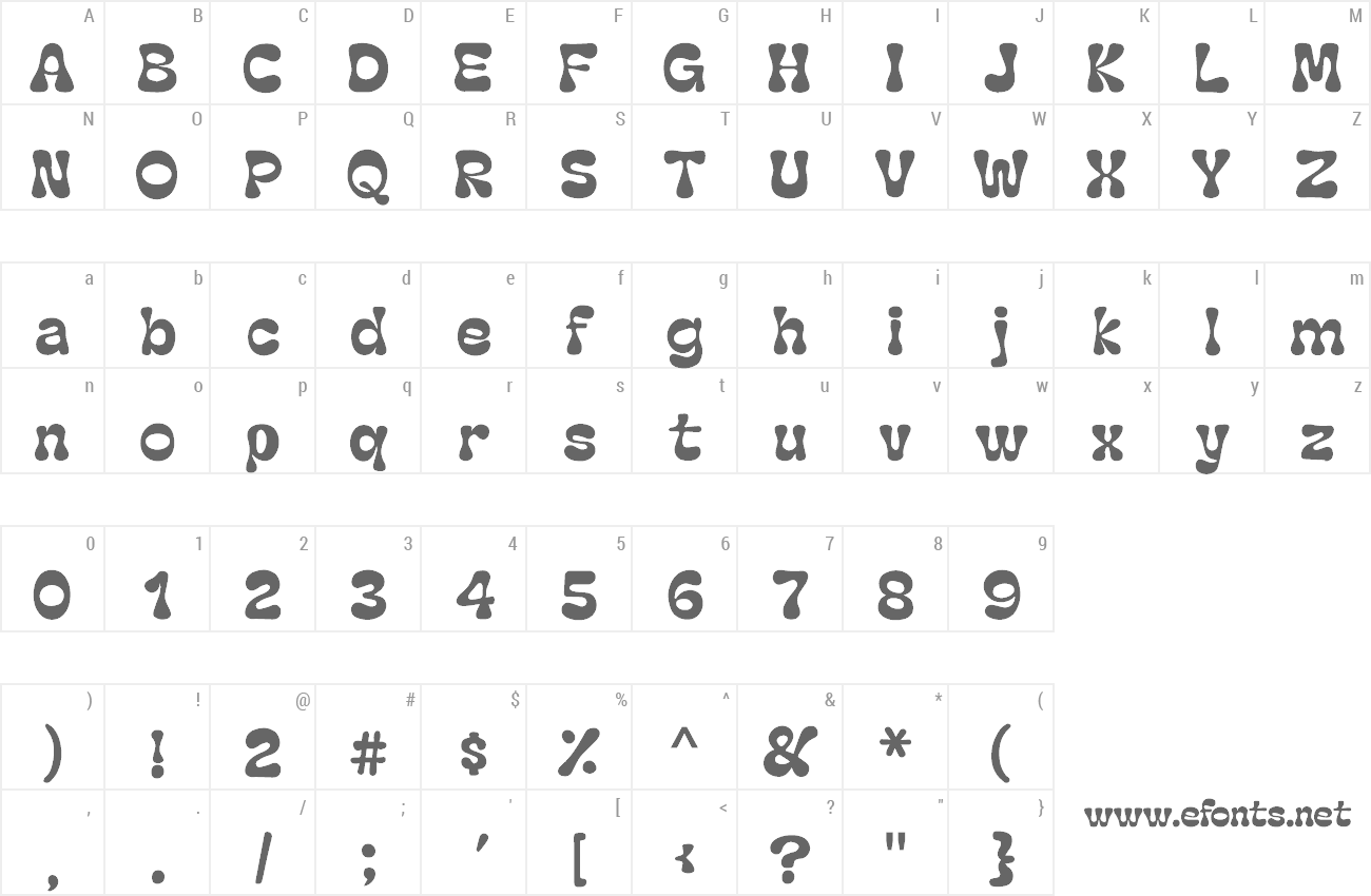 Font Flower Garden preview